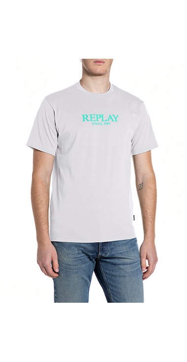 ベーシックジャージーロゴプリント Tシャツ